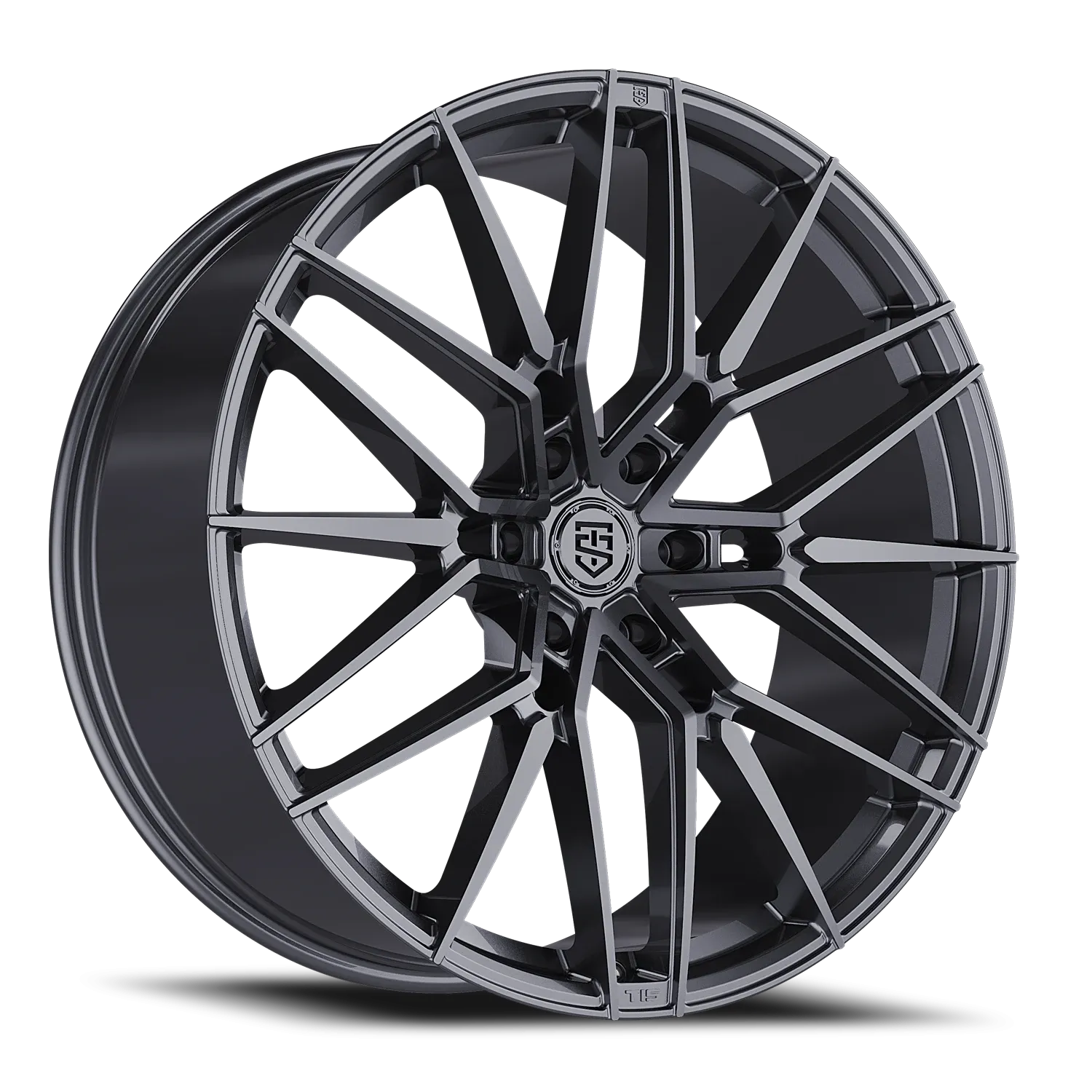 TIS MOTORSPORTS 506GM 24X10 GLOSS BLACK